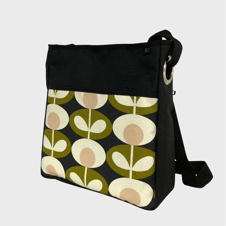 A Scandinavian designer fabric work bag perfect for laptop and documents