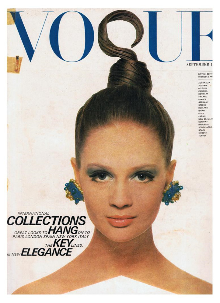A selection of 1966 UK Vogue magazines - VINTAGE TREASURE