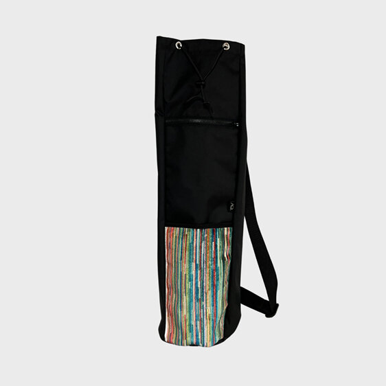 A super durable and roomy yoga bag for your mat and other essentials
