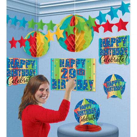 A Year to celebrate - customise your year! room decorating kit