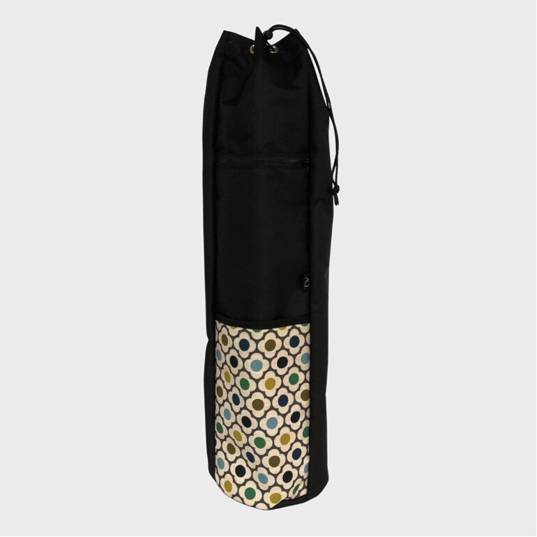 A yoga/pilates bag in an Orla Kiely fabric with great useful pockets