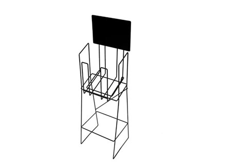 A4 Wire Brochure Stand  Portrait (Real Estate)