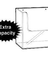 A5 Brochure Holders Extra Capacity Free Standing 39232