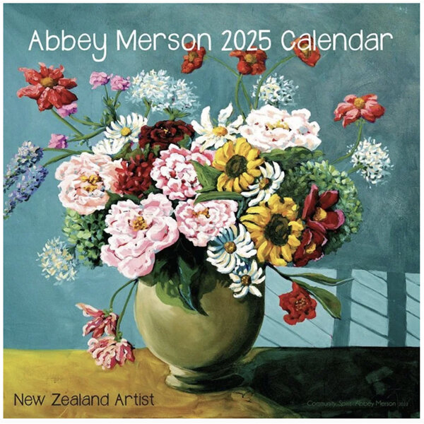 Abbey Merson 2025 Wall Calendar