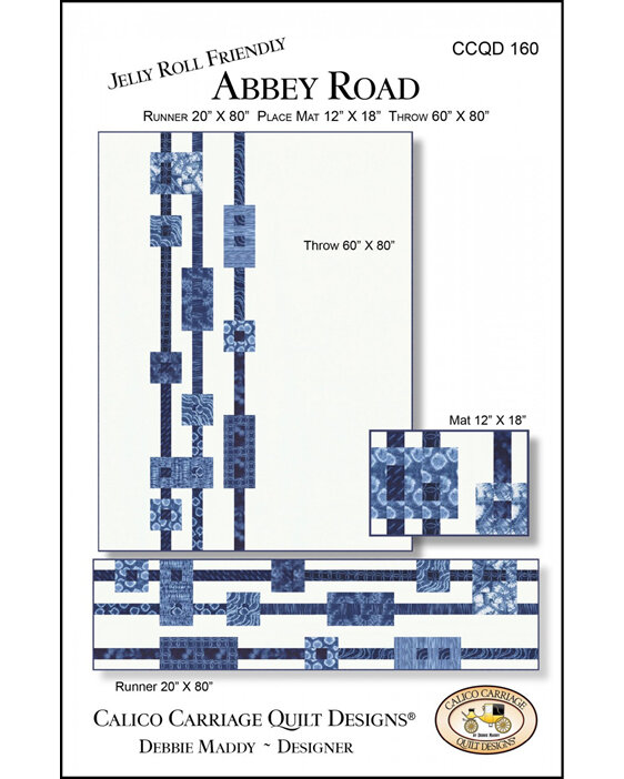 Abbey Road Quilt Pattern by Calico Carriage by Debbie Maddy