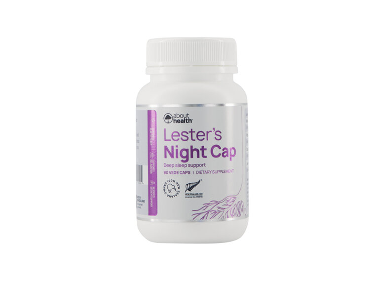 ABOUT HEALTH Lester's Night Cap 90 Capsules