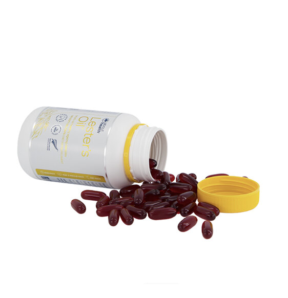 ABOUT HEALTH Lester's Oil 180 Capsules
