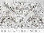 Acanthus Scroll IOD Decor Mould