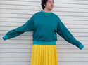 'Ace' Sweater in Turquoise