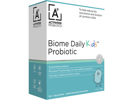 Activated Probiotics Biome Daily Kids Probiotic 30 Sachets