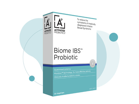 Activated Probiotics Biome IBS Probiotic 30 Capsules