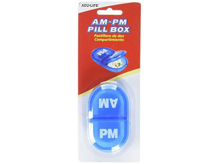 Acu-Life AM-PM Pill Box