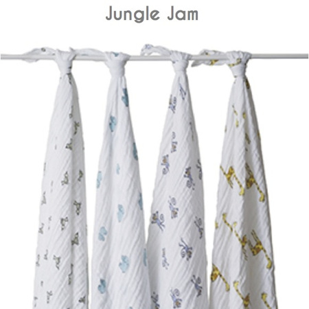 Aden & Anais - 4 pack classic muslin swaddles