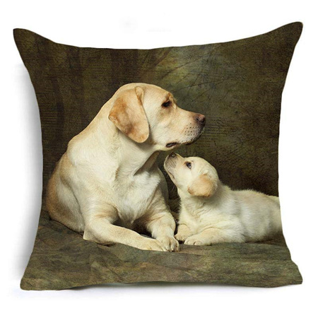 Adorable Labrador Cushion Cover