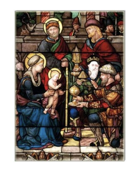 Adoration of the Magi by Guillaume de Marcillat