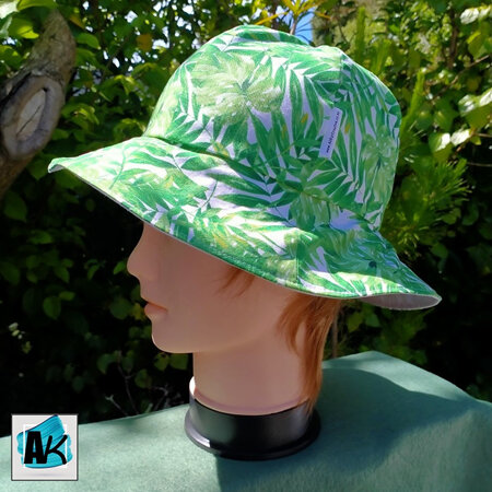 Adult X-Small Sun Hat – Leaves