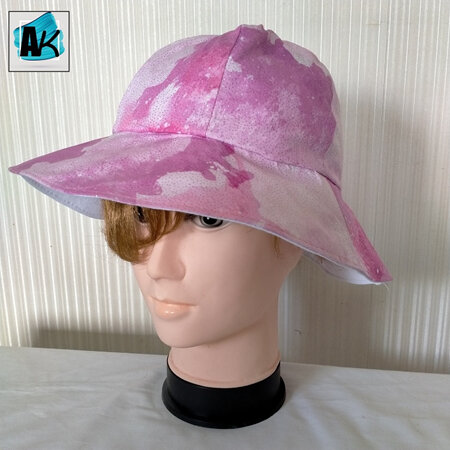 Adult X-Small Sun Hat – Pink Sparkle