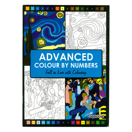 Advanced Colour by Number 32pg