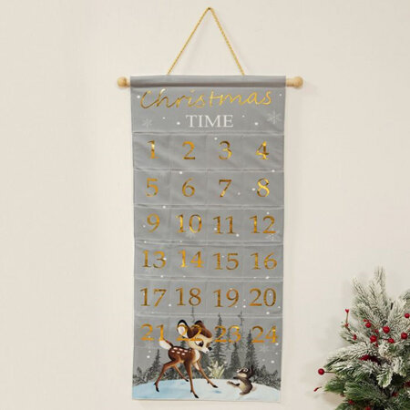 Advent Calendar - bambi fabric