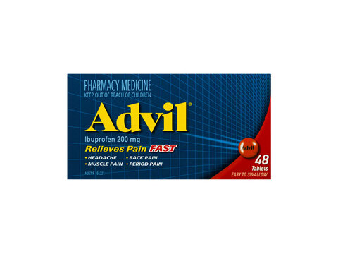 Advil 200mg Tablets 48s