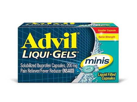 Advil Minis 200mg Liquid Cap 40