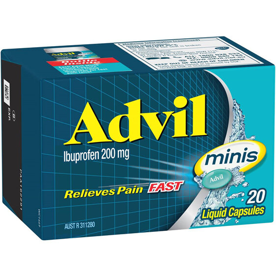Advil Minis Liquid Capsules 20s