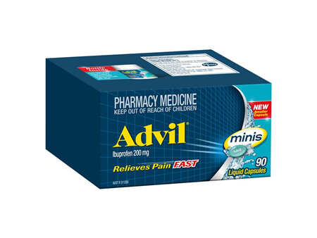 Advil Minis Liquid Capsules 90