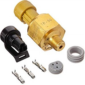 AEM 150PSI Brass Fuel/Oil Pressure Sensor 1/8" NPT - 30-2131-150