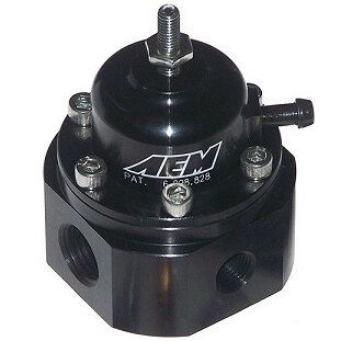 AEM Adjustable Fuel Pressure Regulator - 25-302BK