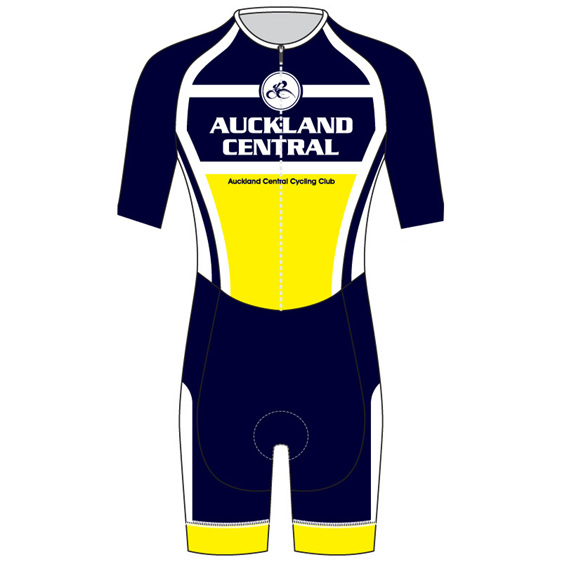 AERO Speedsuit Short Sleeve - Auckland Central Cycling Club