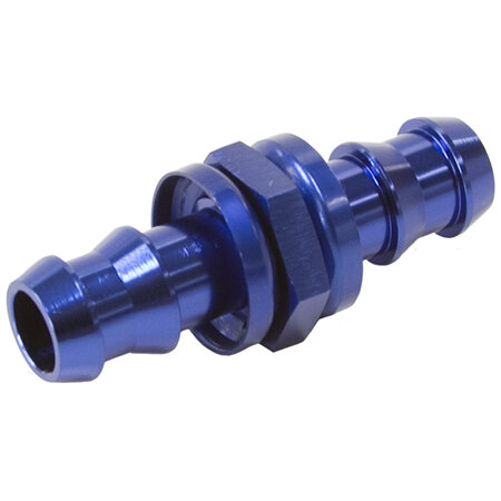 AEROFLOW -10 PUSH LOCK BARB JOINER     BLUE 5/8' MALE TO MALE BARB - AF410-10