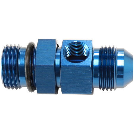 AEROFLOW -10ORB To -10AN with 1/8' portBlue - AF904-10