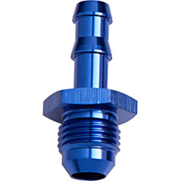 AEROFLOW 1/2' BARB TO -10AN ADAPTER    BLUE MALE 1/2' TO MALE -10AN - AF817-10