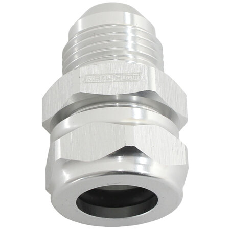 AEROFLOW 1/2' BARB TO -10AN ADAPTER    SILVER CONVERT MALE BARB TO AN - AF741-10-08S