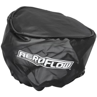 Aeroflow 6-3/8' Tall Air Filter AeroSkin Wrap - Black - AF2000-0007