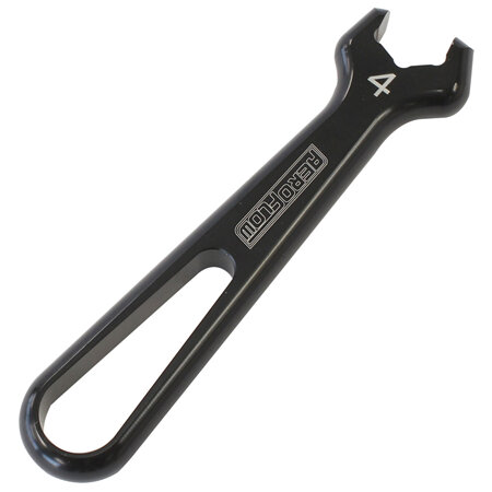 AEROFLOW ALLOY PRO WRENCH SINGLE -4AN  BLACK SINGLE -4AN PRO WRENCH - AF98-2255-1-04