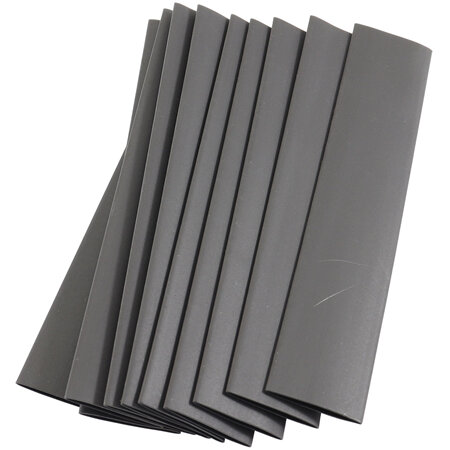 AEROFLOW BLACK HEAT SHRINK 1/2' (13mm) REFILL KIT 10 PACK 49-8990 - AF49-8987BLK