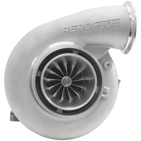 Aeroflow BOOSTED 7282 1.28 T4 Turbocharger 1350HP, Natural Cast Finish - AF8005-4084