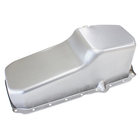 AEROFLOW Chevrolet Late 1986 On Standard Replacement Oil Pan, Raw Finish - AF82-9414