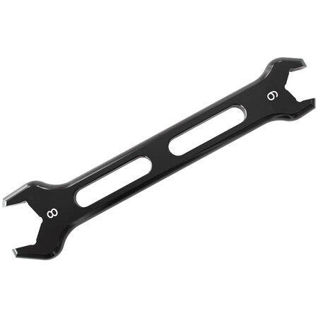 AEROFLOW DOUBLE ENDED PRO SPANNER SINGLBLACK SPANNER -6AN TO -8AN - AF98-2244-1-8-6