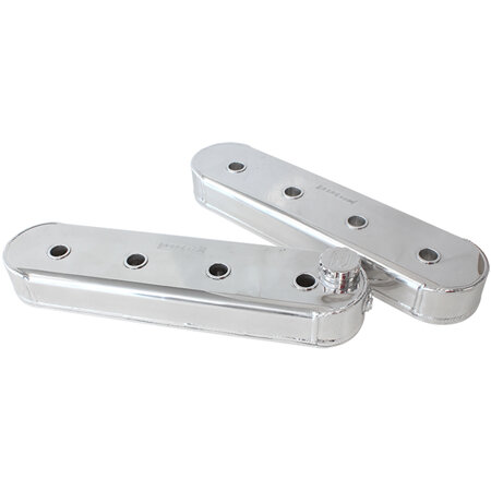 AEROFLOW FABRICATED VALVE COVERS       POLISHED suit CHEV/HOLDEN LS - AF77-5003