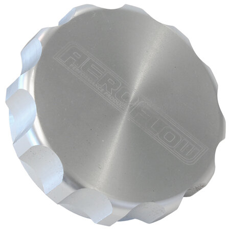 AEROFLOW REPLACEMENT BILLET CAP SUITS  -16 BASE ANODISED SILVER - AF59-460-16S