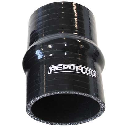 AEROFLOW Silicone Hump Hose Str Black  I.D 1.50' 38mm, Wall 4.5mm,   100mm Long - AF9211-150