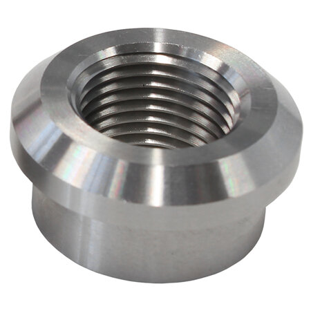 AEROFLOW S/S Weld on Bung Female 1/2'  Thread Stainless Steel - AF998-08SS