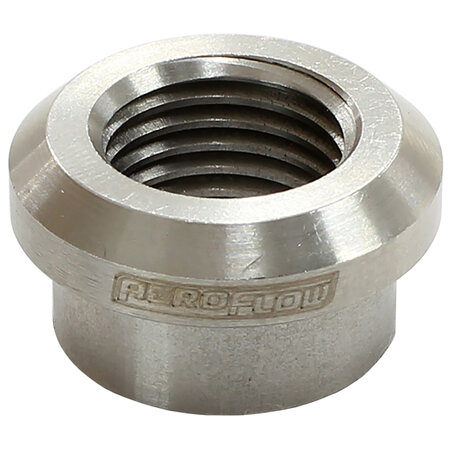 AEROFLOW S/S WELD ON FEMALE M14 x 1.5  METRIC BUNG STAINLESS STEEL - AF996-M14SS
