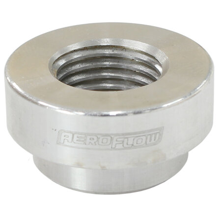 AEROFLOW STAINLESS WELD ON FEMALE M14  x 1.5MM PITCH WASHER SEAL S316 - AF992-M14SS