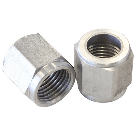 AEROFLOW TUBE NUT -4 TO 1/4' TUBE S/S  S/S  -4AN TO 1/4' HARD LINE - AF818-04-SS