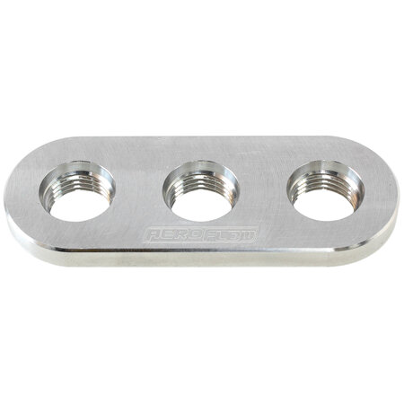 AEROFLOW WELD IN ALLOY PLATE -6 ORB    PORTS FOR VACUUM INTERCOOLER - AF986-06