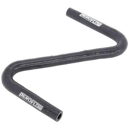 AEROFLOW Z Silicone Heater Hose Black  ID 3/8 10mm Wall 5mm 135/90deg - AF 9240-038 - AF9240-038