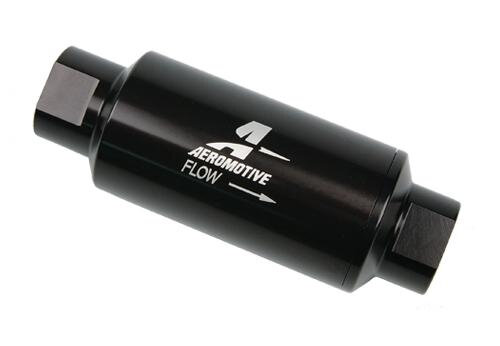 Aeromotive 100 Micron ORB-10 Black Fuel Filter - 12324